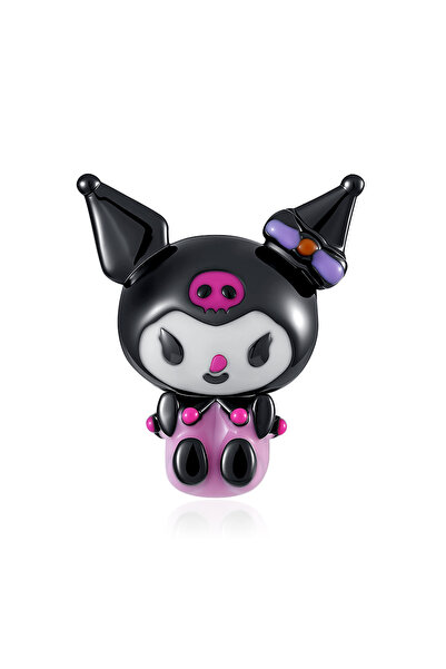 Choice18 B3030zhu Sanrio Kawaii kuromi New 925 Sterling Silver Charms Pendant...