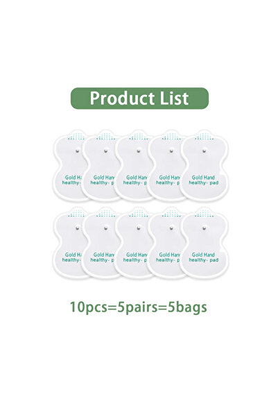 Choice3 10 pcs 5.5x8cm Electrode Pads for EMS Acupuncture Conductive TENS The...