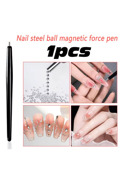 Choice1 1Pcs YIKOOLIN Nail Tools Suction Steel Ball Special Magnet Pen Nail A...