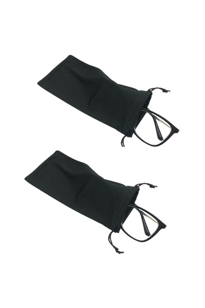 Choice1 2pcs 1-6Pcs Portable Soft Cloth Waterproof Sunglasses Bag Microfiber ...