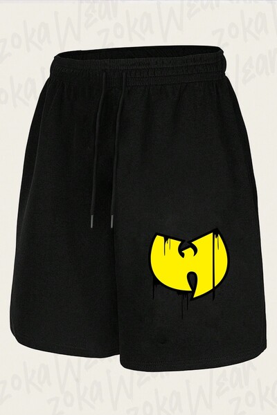 ZOKAWEAR Unisex σορτς με στάμπα Wu Tang Clan v16