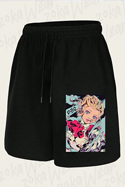 ZOKAWEAR Unisex Aigis P3R Design Printed Shorts