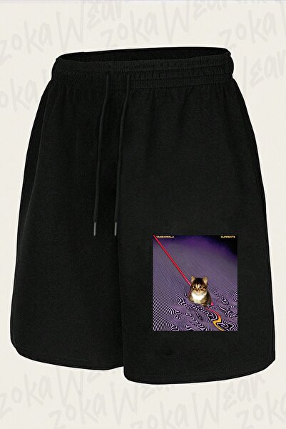 ZOKAWEAR Unisex σορτς με στάμπα Tame Impala v16
