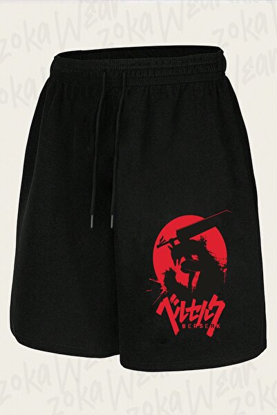 ZOKAWEAR Unisex Berserk Anime Guts Character3 Design Printed Shorts