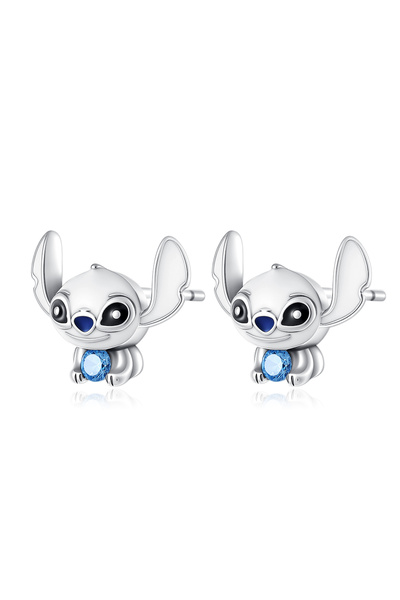 Choice7 B7072 2025 Hot Selling 925 Silver,Cartoon Cute Duck,Bear,Rabbit Earri...