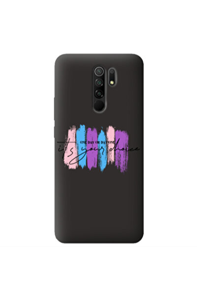 Other Xiaomi Redmi 9 One Day Or Day One Black Colored Silicone TPU Θήκη