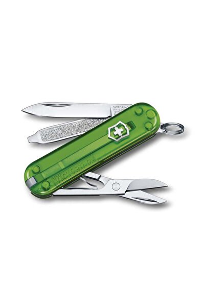 OEM Briceag Victorinox Classic SD, Ceai Verde Translucid