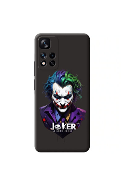 Other Xiaomi Redmi Note 11 Pro 5G Le amer Joker Black Colored Silicone TPU Θήκη