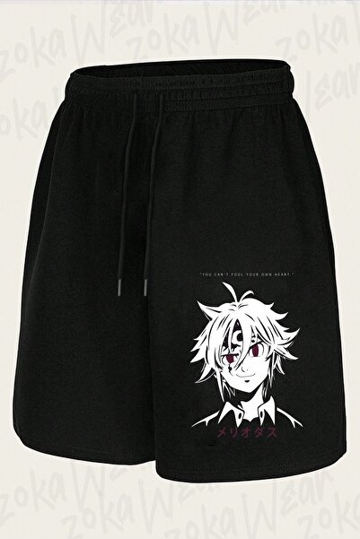 ZOKAWEAR Unisex Meliodas 7 Deadly Sins Design Printed Shorts