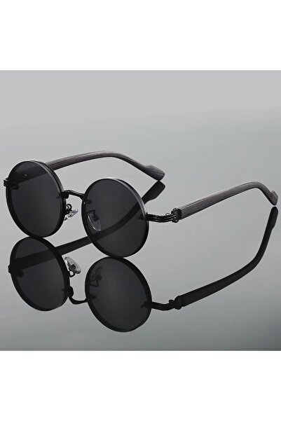 Choice1 Black Vintage Round Sunglasses 2026 Fashion Classic Gradient Outdoor ...