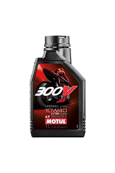 Motul YAĞ - [10W40] 300V FACTORY LİNE ROAD - 1 LİTRE MOTOSİKLET YAĞI