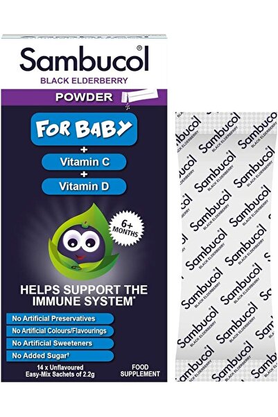 Sambucol Baby and Toddler Powder Sachets | with natural Black Elderberry | Vi...