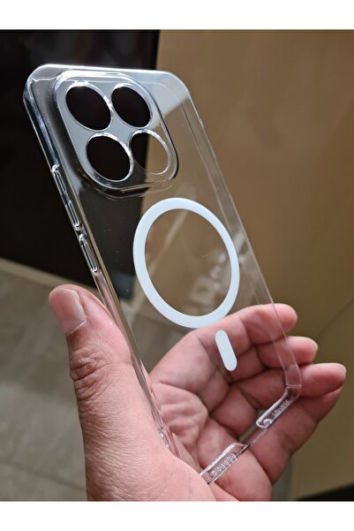 Xiaomi Mi 15T Magsafe Uyumlu Kablosuz Şarj Destekli Sararmaz Sert Mika Kristal Netliğinde Ultra Ince Hafif Pc Kılıf