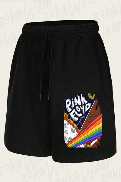 ZOKAWEAR Unisex σορτς με στάμπα Pink Floyd v20