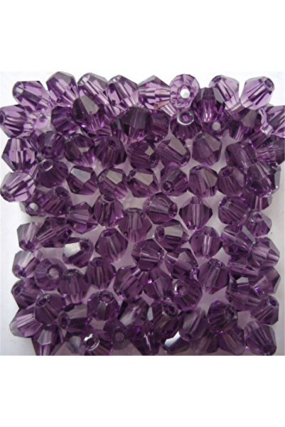 Choice9 purple 4mm 100pcs Bicone Faceted Crystal beads Austria Glass Beads Lo...