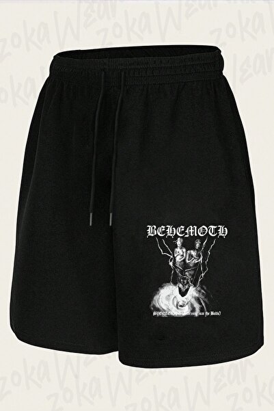ZOKAWEAR Unisex Behemoth v2 dizajn šortsa sa printom