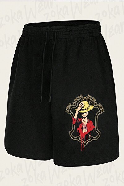 ZOKAWEAR Unisex One Piece Monkey D. Luffy V4 Design Printed Shorts
