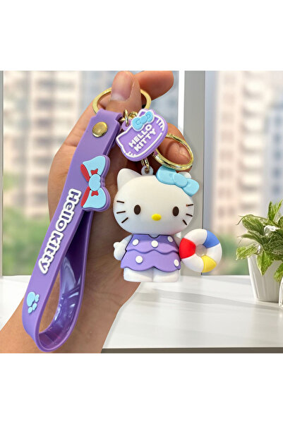 choice2 Style 4 1 PC fashionable and versatile cute Kitty Cat keychain, a car...