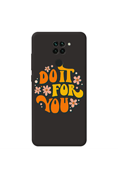Other Xiaomi Redmi Note 9 Do it For You Black Colored Silicone TPU Θήκη