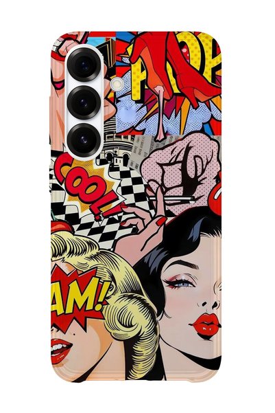 lelia Samsung Galaxy S23 Fe Compatible Printed Transparent Phone Case |   Col...