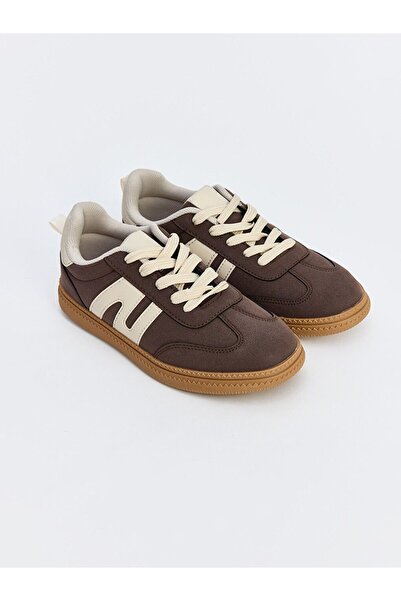 LC Waikiki Lcw Steps Brown Suede Look Boys' Sports Shoes