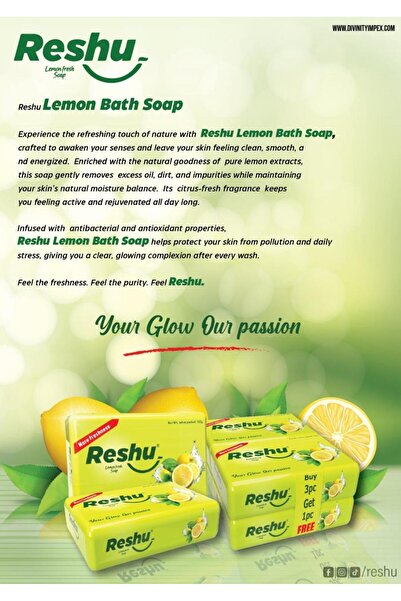 Reshu lemon soap
