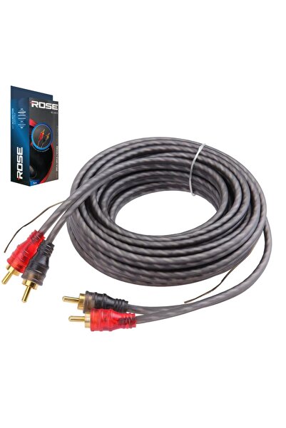 Rose Oto Anfi Kablo 2rca 2rca Anfi Tetikli 5mt RC-44-5