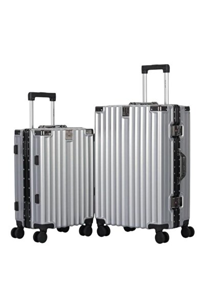 AVIATOR Aviator Brand Luggage Sets Luxury Suitcase 2Pcs Set 24+20Inch Pc Alum...