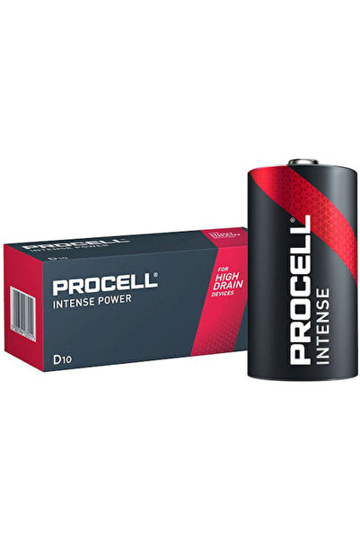 Procell Αλκαλικές Μπαταρίες D 1.5V 10 τεμάχια Κωδικός: DRPLR20IN