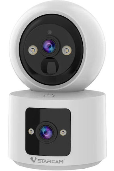 Vstarcam CB90DR IP Διπλή Κάμερα Παρακολούθησης Wi-Fi Full HD 1080p με Αμφίδρο...