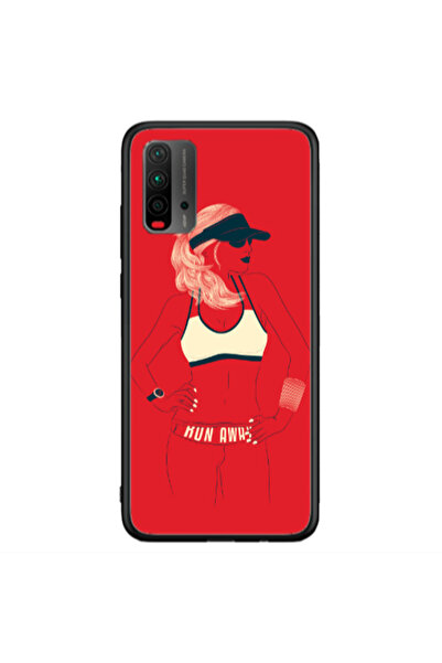 Other Xiaomi Redmi 9T Run away Black Glossy Θήκη