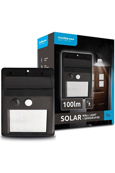 Other Modee Lighting Επιτοίχιο Ηλιακό Φωτιστικό 100lm Ψυχρό Λευκό 6000K με Αι...