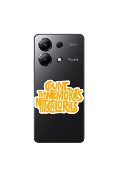 Other Xiaomi Redmi Note 13 4G Count the memories not the calories Transparent...