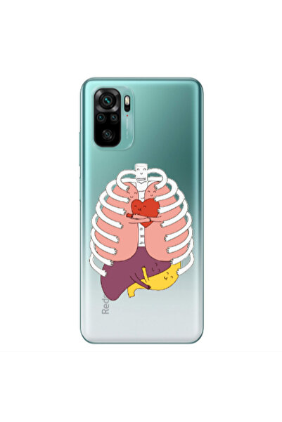 Other Xiaomi Redmi Note 10S Anatomy Transparent Silicone TPU Θήκη