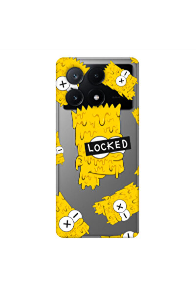 Other Xiaomi Poco X6Pro 5G Bart Simpson Transparent Silicone TPU Θήκη