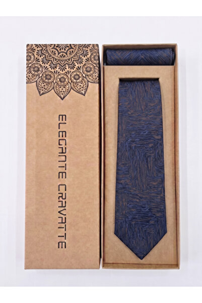 Elegante Cravatte Men's Jacquard Woven Tie Set - 7cm Model, Pocket Handkerchi...