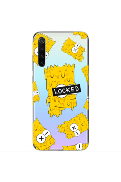 Other Xiaomi Redmi Note 8 Bart Simpson Transparent Silicone TPU Θήκη