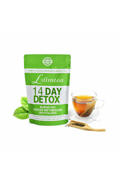 lslimtea Original Detox Tea for Weight Loss.Burning Fat