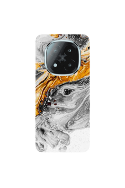 Other Xiaomi Redmi Note 14 Pro + 5g Marble gray Patern Transparent Silicone T...