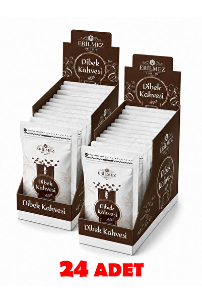 erilmez Dibek Coffee 50 Gr 24-Pack |   Traditional Ottoman Coffee |   Intense...