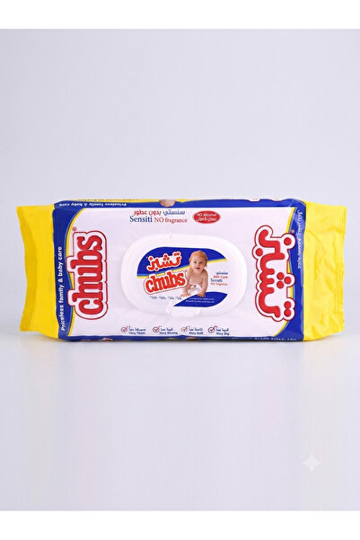 chubs Chubbs Baby Wipes, Unscented, for Sensitive Skin, 40 Wipes