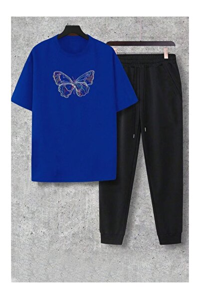 ship master Summer Collection New Arrival T-Shirt & Shorts Set Printed Patter...