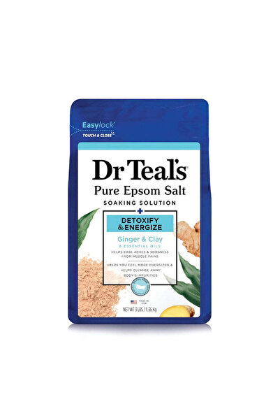 Dr Teals Dr Teal's Detoxify & Energize Epsom Salt Bath Soak with Ginger and Clay