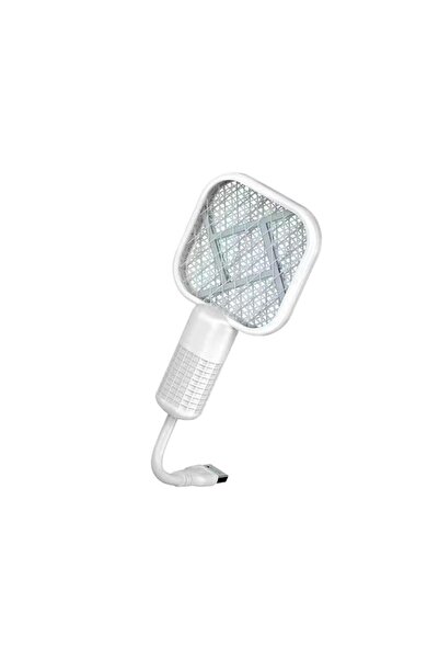 Choice1 White USB Mini Electric Mosquito Swatter, Portable UV Light Bug Zappe...