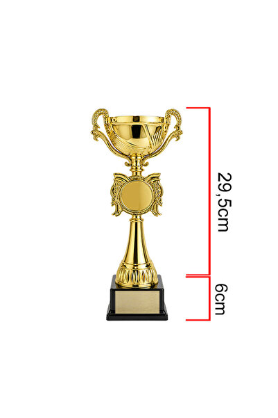 Global Altın Ödül Kupası 36 cm-istenilen yazı ve resimle