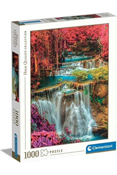 CLEMENTONI Puzzle 2D Cascade thailandeze colorate 1000 de piese Cod: 39821