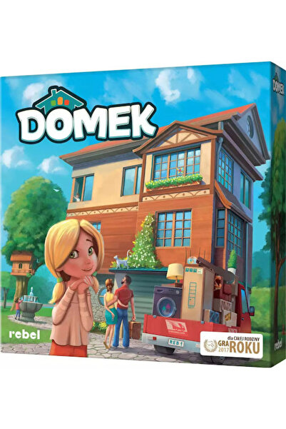 Rebel Joc de societate Domek pentru 2-4 jucători, 7+ ani (PL) Cod: REB927894
