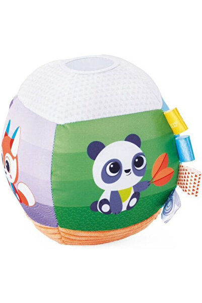 Chicco Minge cu animale din material textil, cu muzică și sunete, pentru 6+ luni