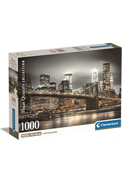 CLEMENTONI Cle Puzzle 1000 Compact New York Skyline 39704 Cod: 39704