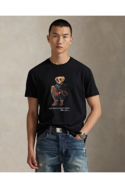 Ralph Lauren Blue Klasik Kesim Polo Ayı Forma Tişörtü 100066167.